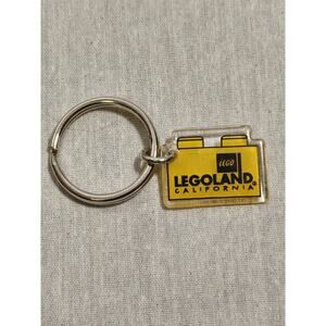 Legoland California Keychain Small Vintage 1999 Lego Keychain